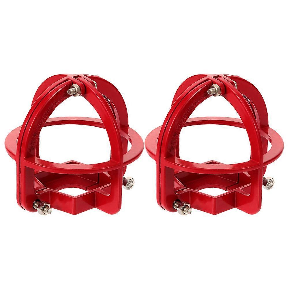 Heavy Duty Fire Sprinkler Guards for Ceiling Protection 2Pcs Set