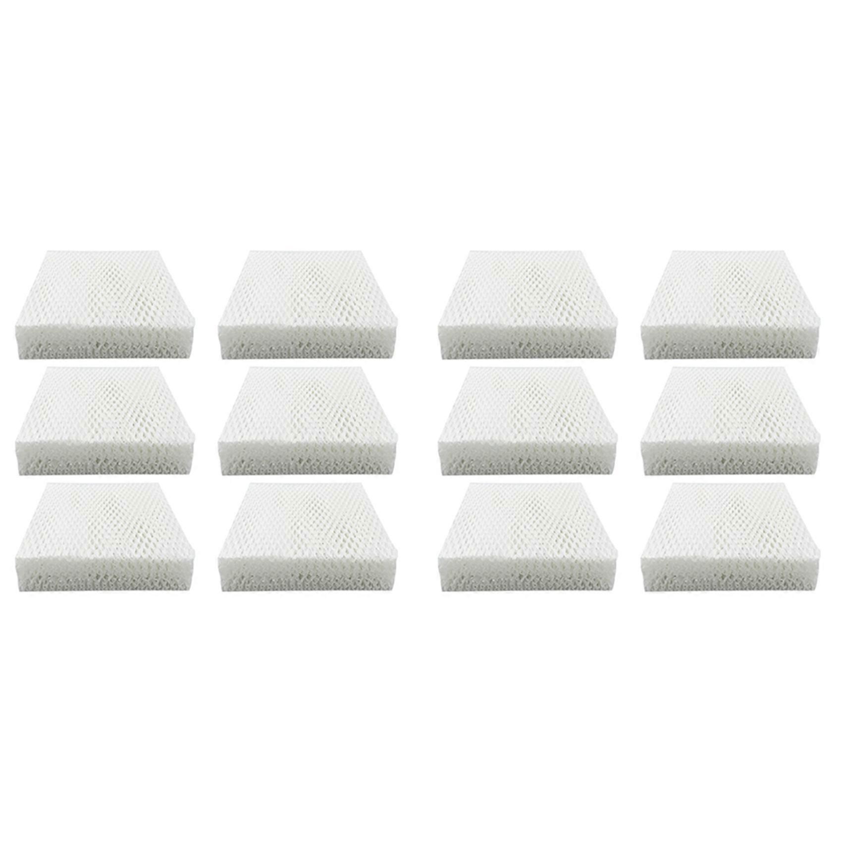 HFT600 Humidifier Wick Filter Replacement for HFT600 Compatible with HEV615 HEV620 HEV615 W, HEV620, HEV620B, 12Pack