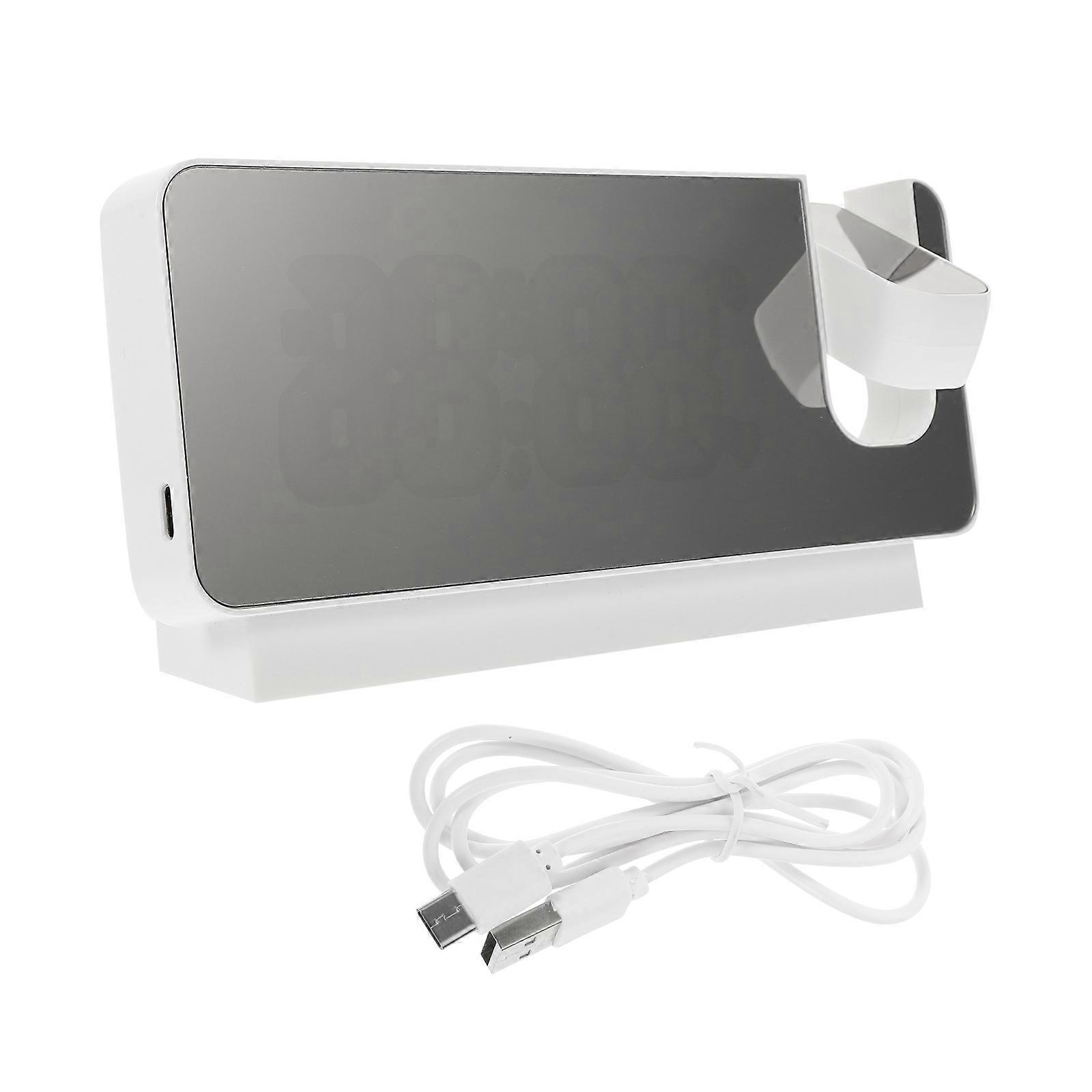 Digital Projection Alarm Clock Indoor Electronic Alarm Clock for 5Sets