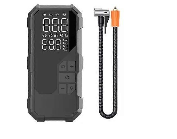 Portable Car Tire Inflator with Digital Display,  Pressure and Fast Inflation, Rechargeable
