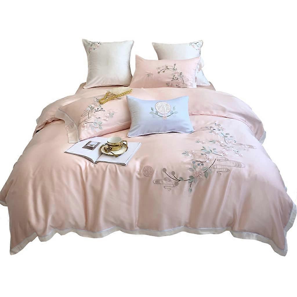 Luxury Bedding Set with Cooling Breathable Fabric and Soft Quilt Cover for Summer