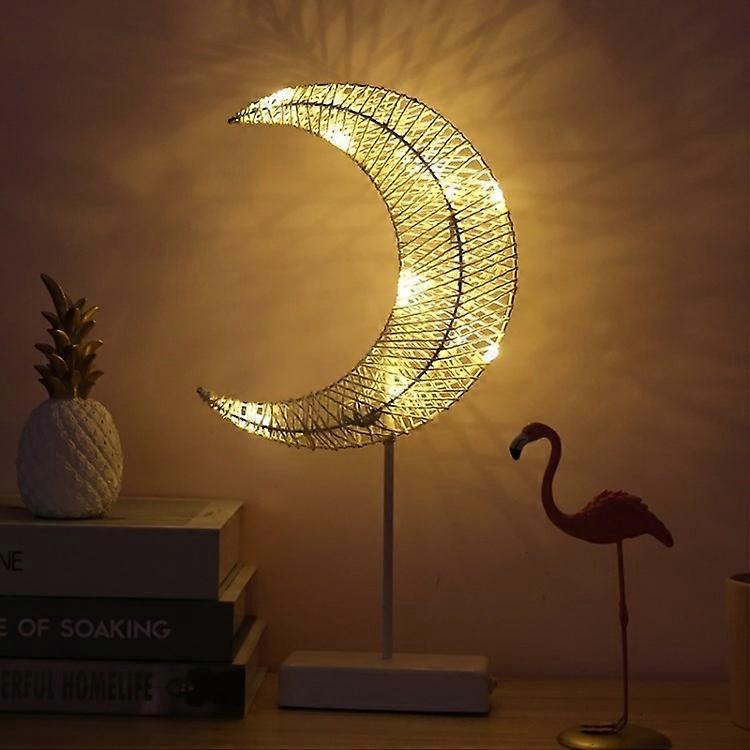 Decorative Table Lamp Christmas Moon Star Ramadan Desk Lamp