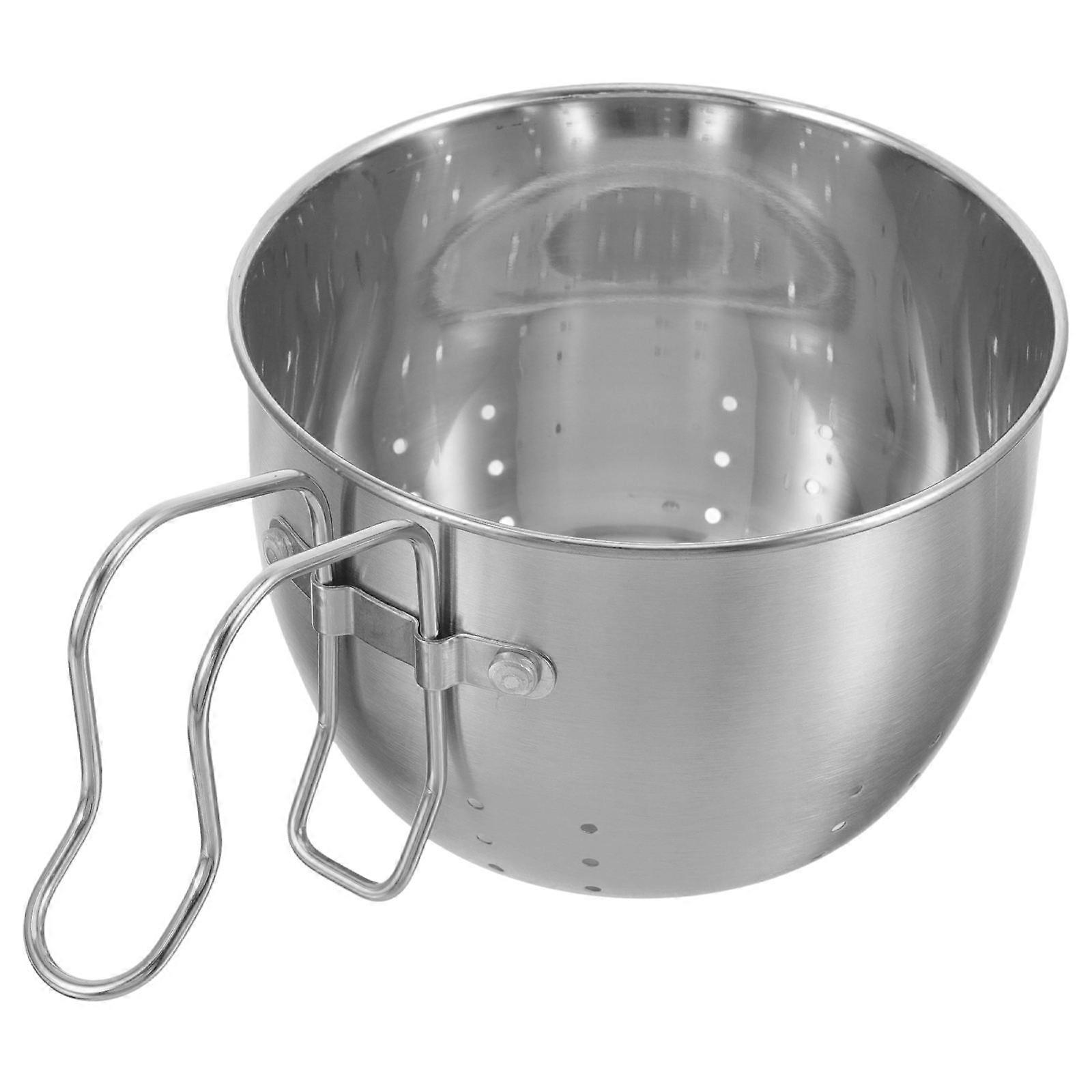 Kitchen Sink Strainer for Drain Filtering Stainless Steel Silver Basket