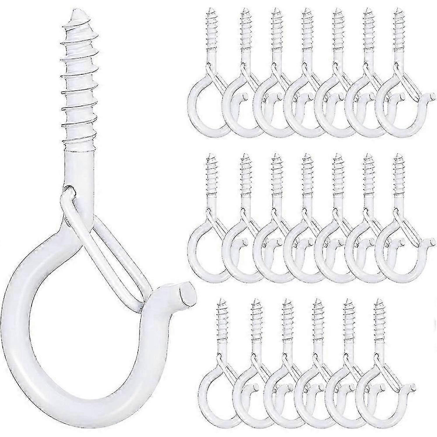 Christmas light hooks for Q-Hanger - Ceiling screw hangers (20pcs)