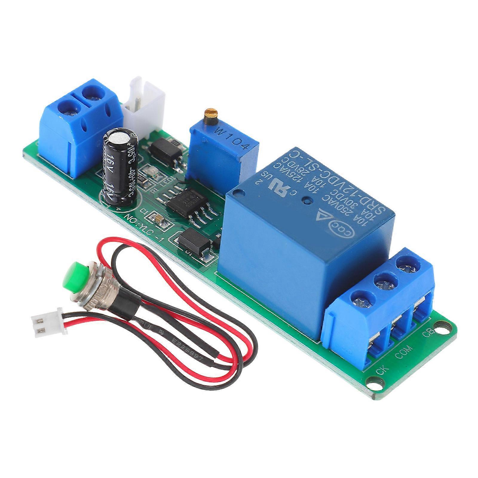 Adjustable Delay Timer Relay Module Reliable Control 5Pcs for Factory