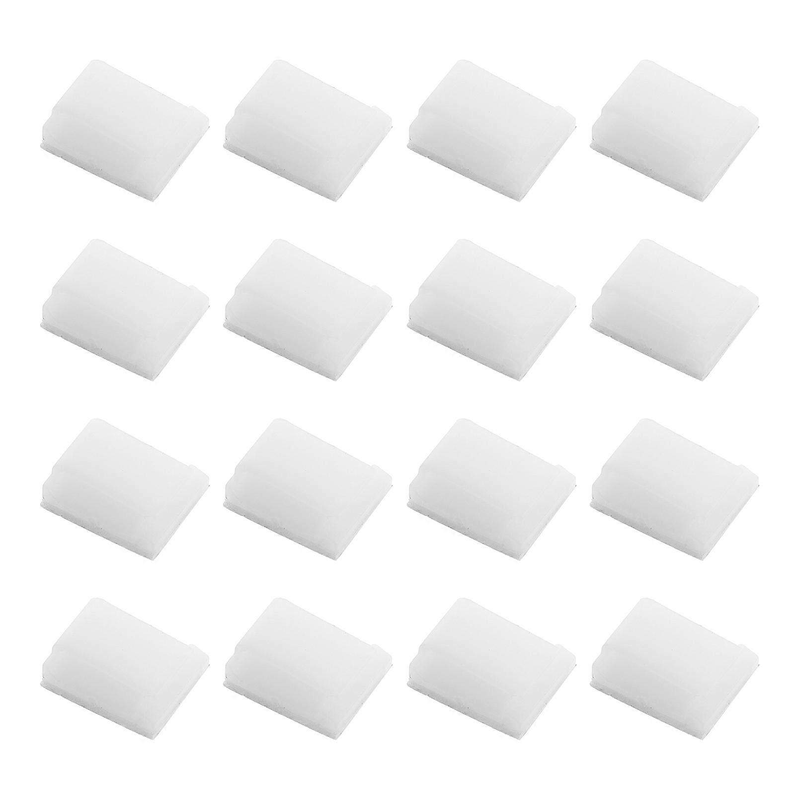 LED Light Bar Fixing Clips for Securing 100Pcs Nylon White Installation Set