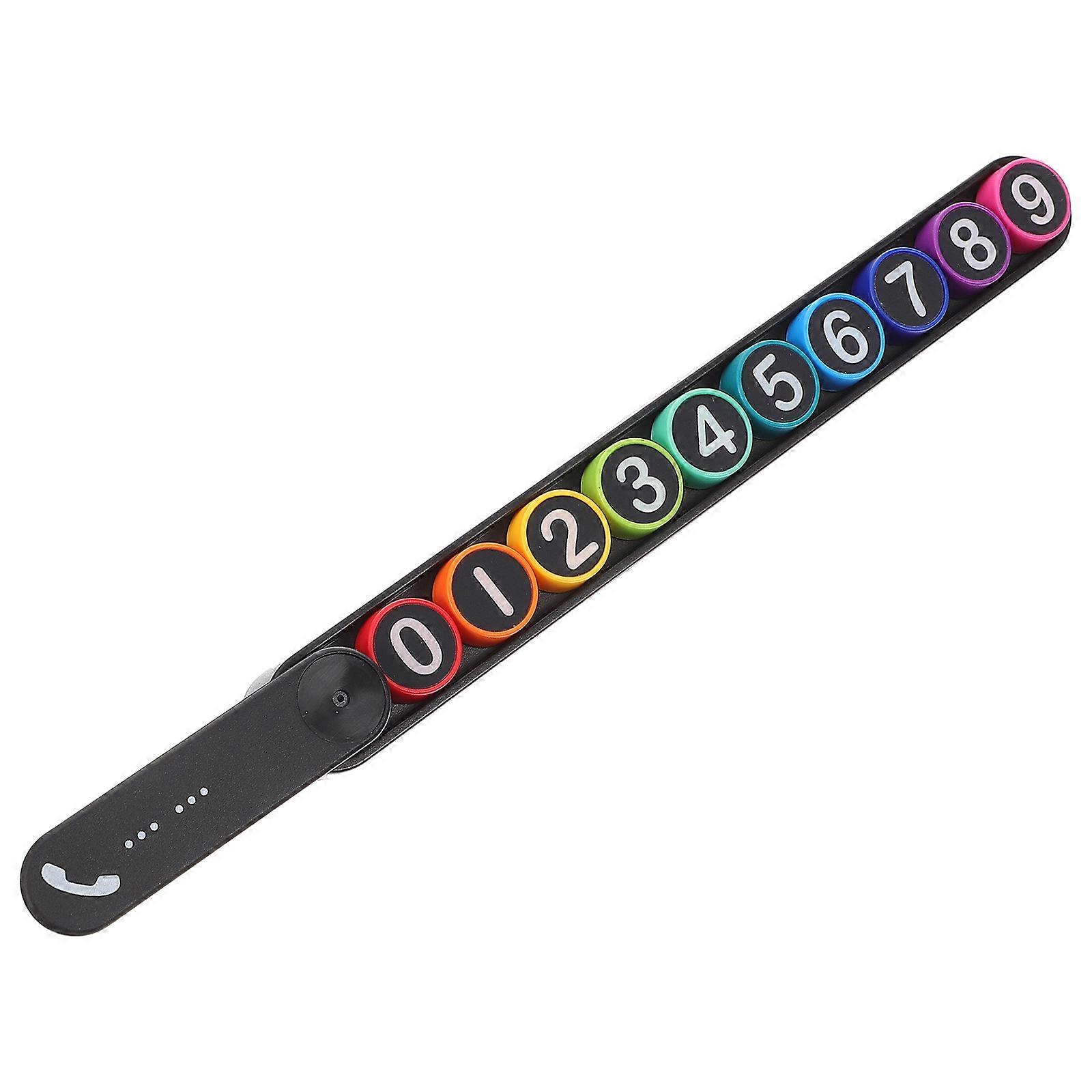 Car Temporary Parking Card for 1 Plastic Dashboard