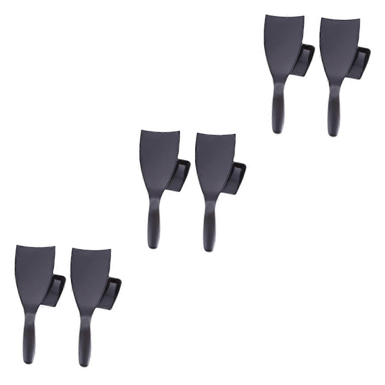 Hair Coloring Board Set with Builtin Dye Container, Salon Highlighting Paddle for Precise Application