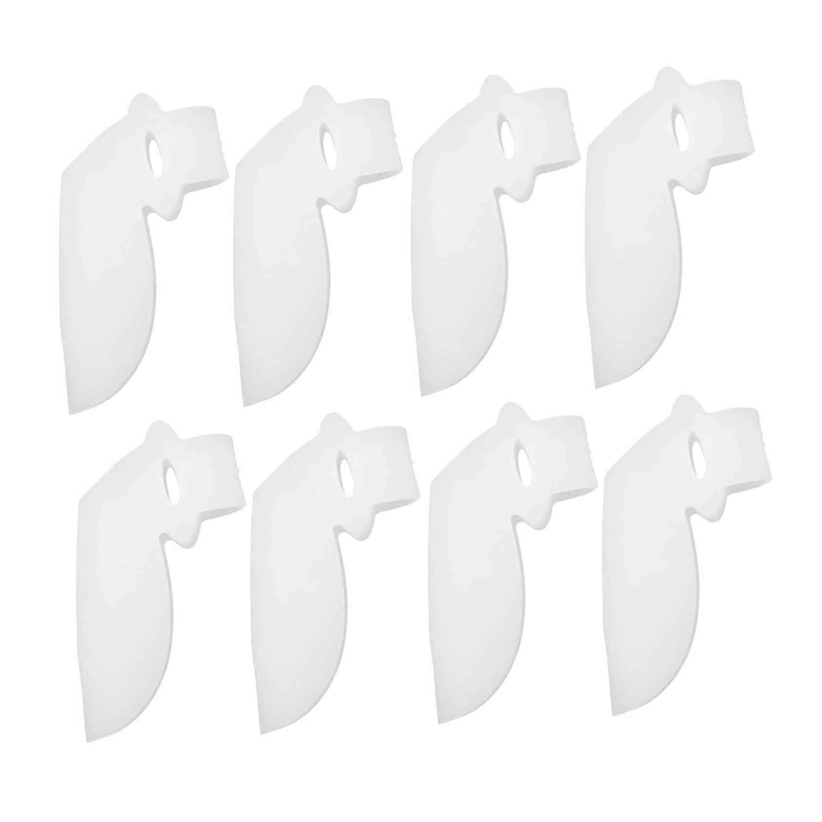 Toe Separators Bunion Corrector 4 Pairs Silicone Spacers for Relief Foot Alignment Pedicure