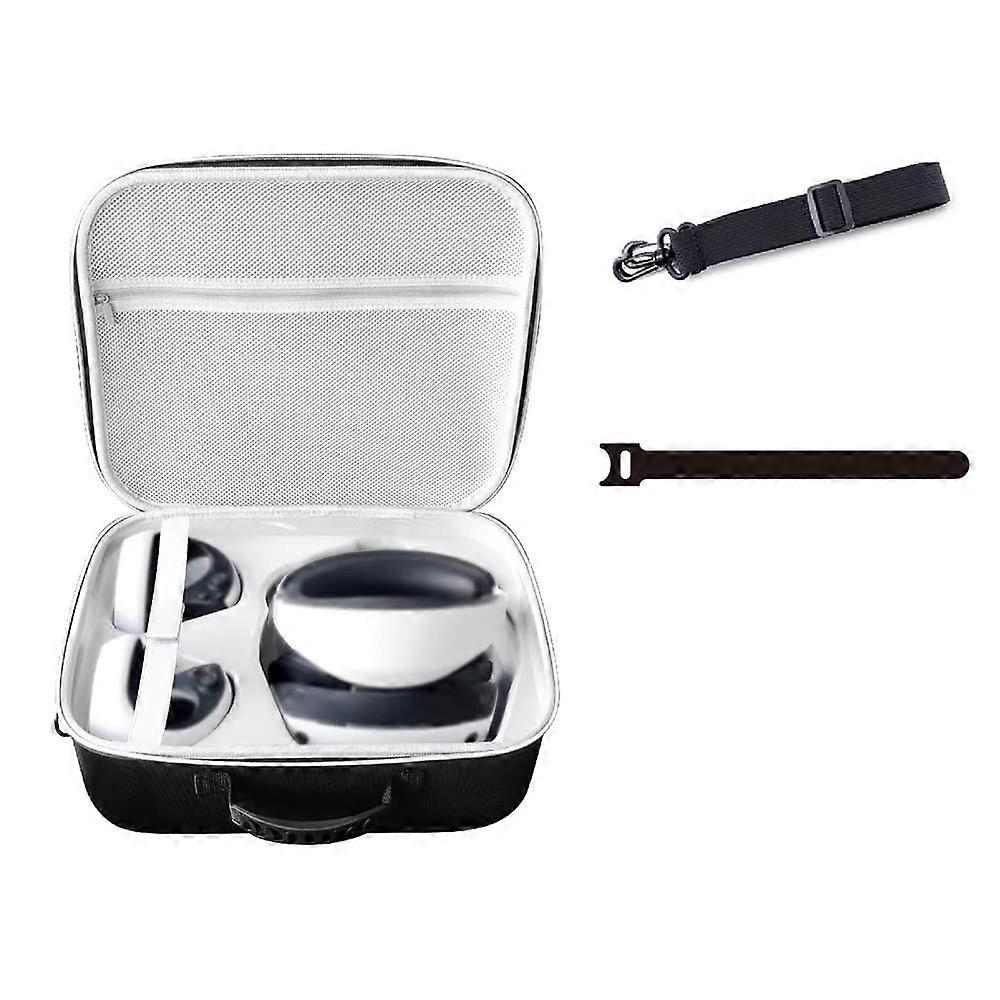 Carrying Case for PS5 VR2 with Custom Fit Protection, WaterResistant Hard Shell for Headset and Controllers