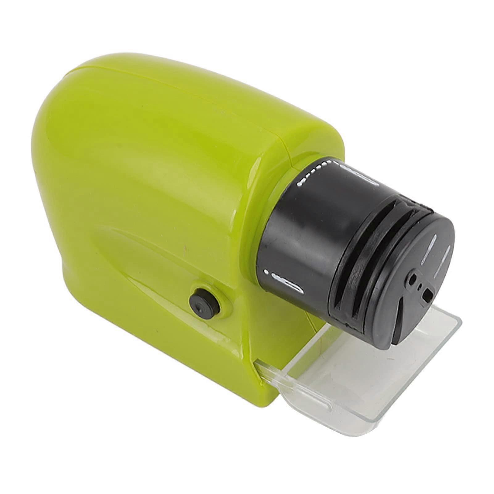 Electric Knife Sharpener with Speed Sharpening and Cordless Operation for Kitchen Knives