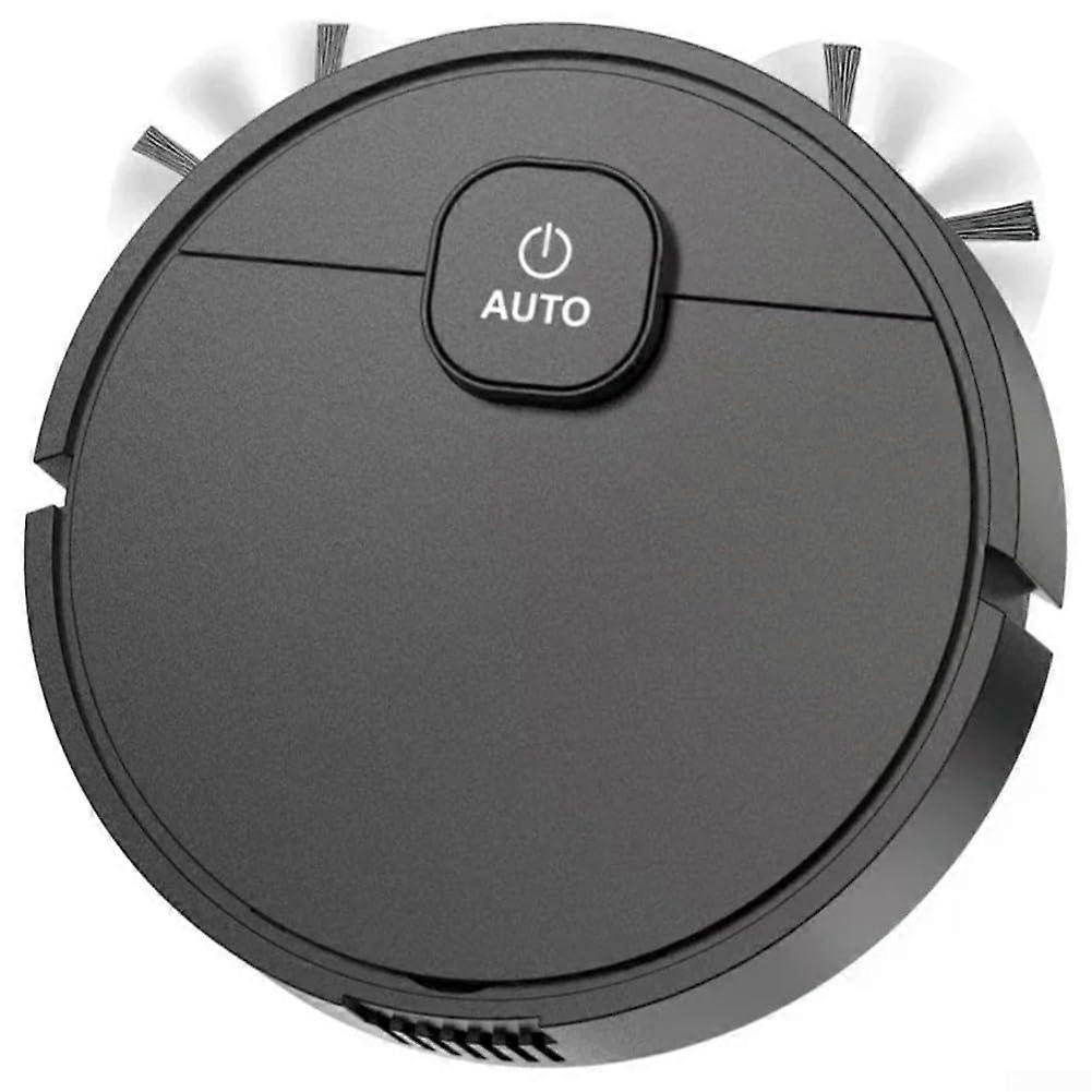 Robot Vacuum Cleaner with Mopping Function, Smart Navigation, Compact 23cm for Hard Floors Black