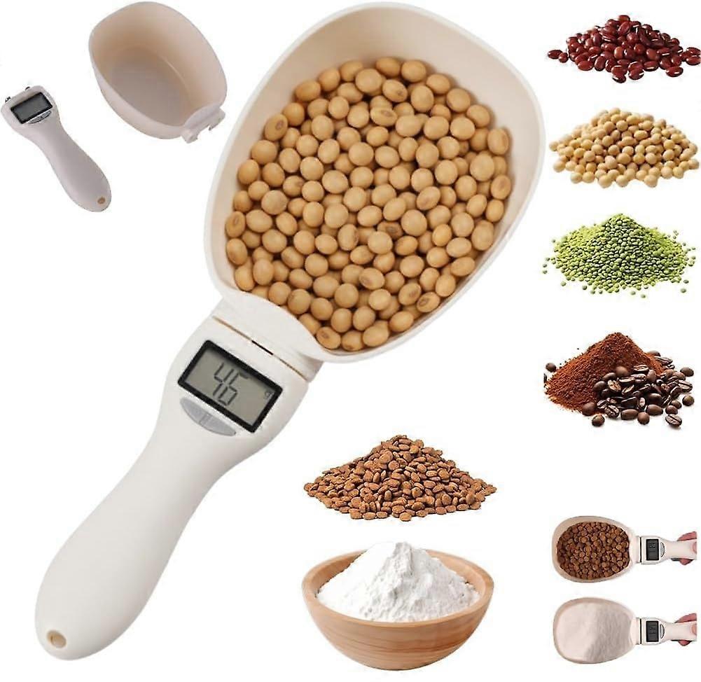 Digital Measuring Spoon with LCD Display,  Precision Electronic Spoon Scale for Kitchen and Pet Food