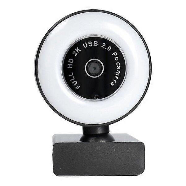 Webcam, 30 images/seconde avec éclairage d'appoint, microphone intégré, caméra vidéo ECM-CDV1233A