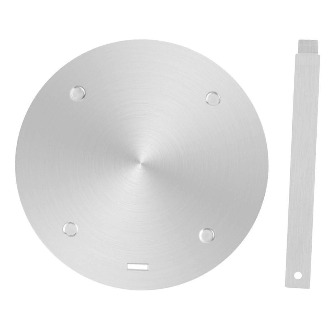 Induction Heat Diffuser Plate for NonInduction Cookware, Quick Even Heat Transfer, Gas and Electric Compatible