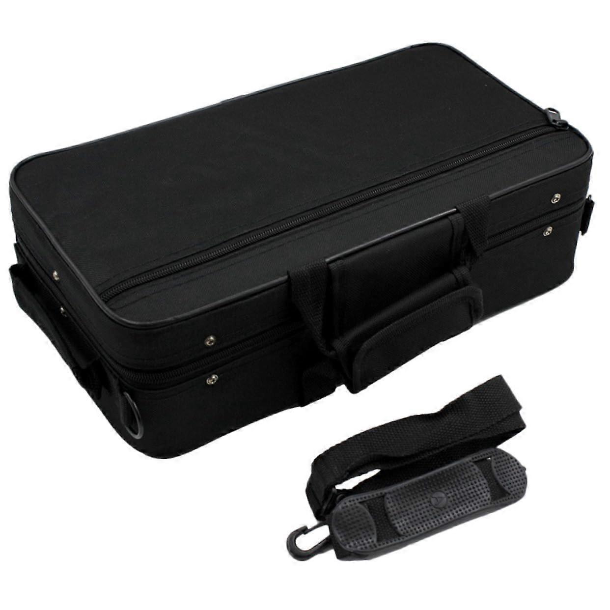 Clarinet Case with ImpactAbsorbing Padding, Durable Oxford Cloth and Shoulder Strap for Storage