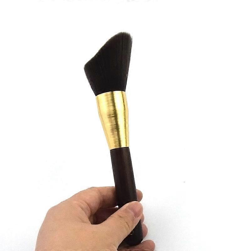 Single Copper Pipe Multifunctional Blush Contour Brush Beauty Makeup Tool
