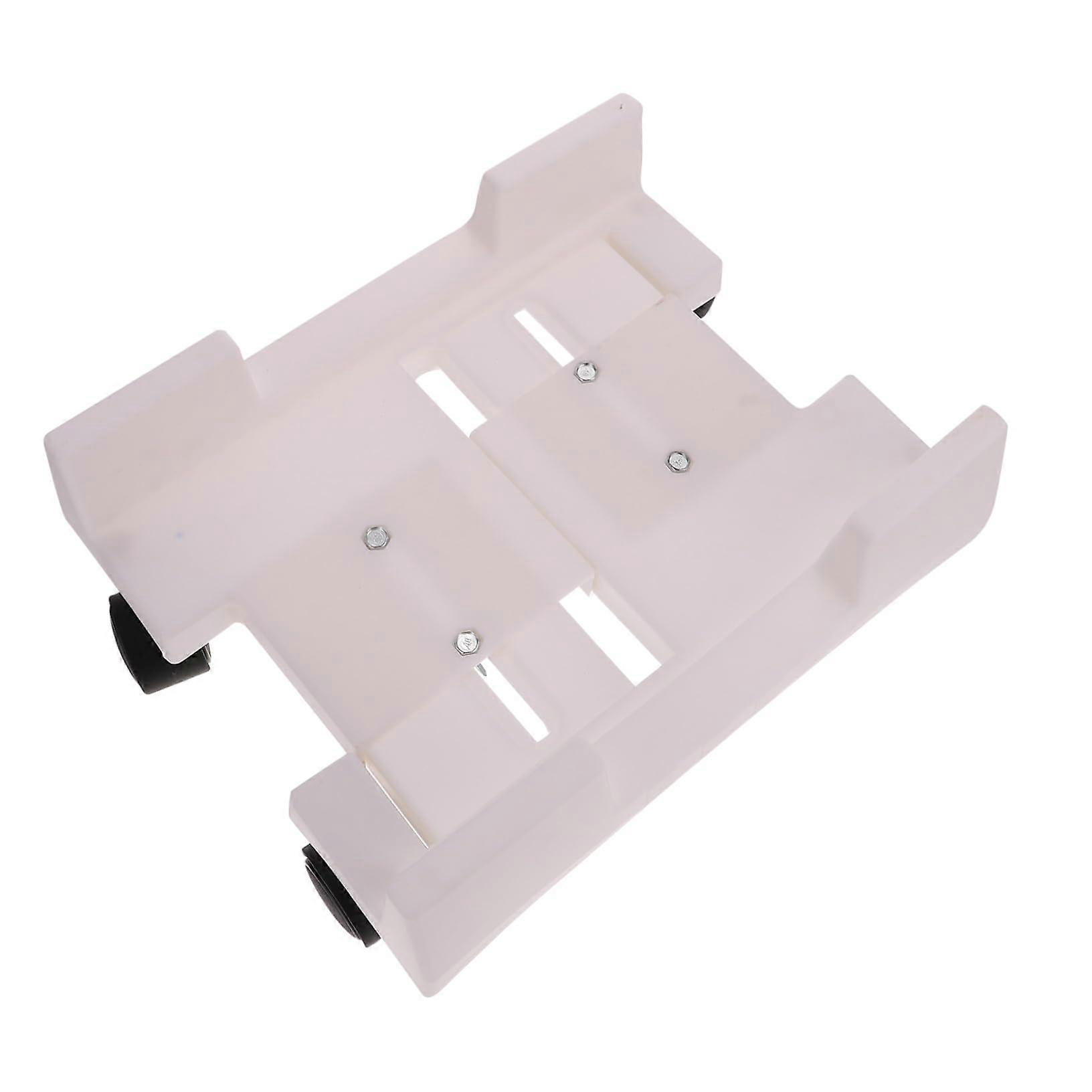 Under Desk Computer Tower Stand with Wheels, CPU Holder Cart, Dust and Moisture Protection