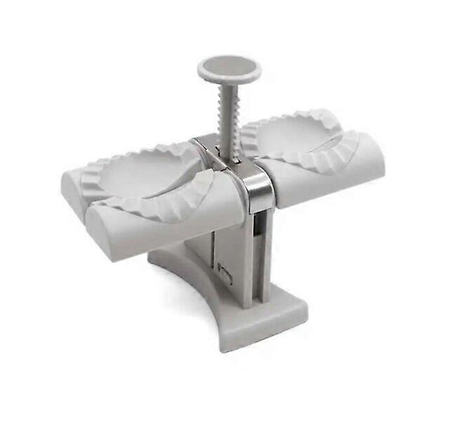 Dumpling Machine, Double Molds for Quick Formation, ABS Plastic Easy to Clean, Household Batch Making Tool