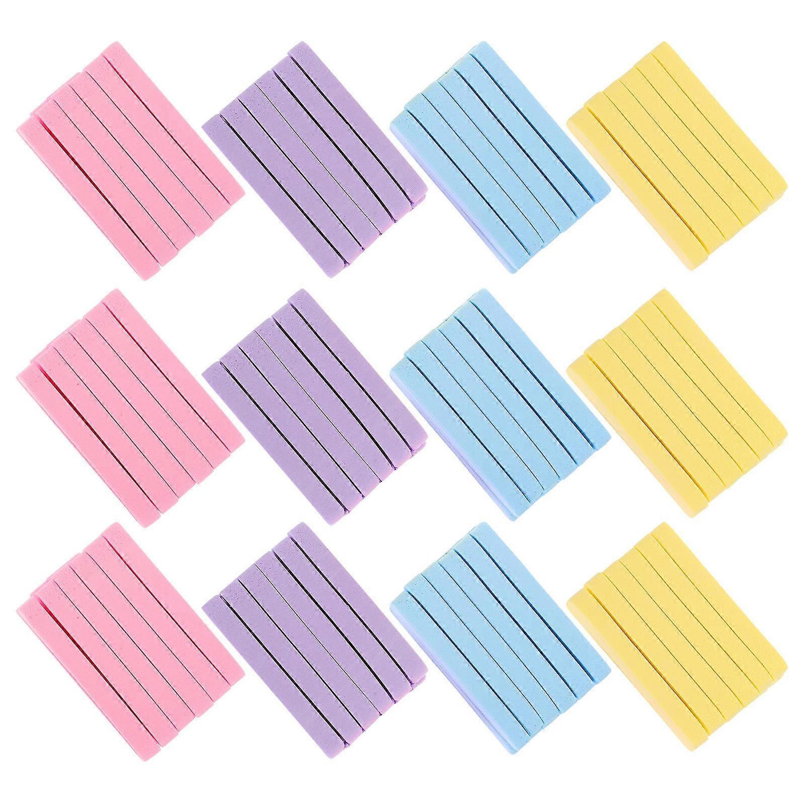 Makeup Removal Facial Sponge Disposable Compressed Sponge 144Pcs Assorted Colors