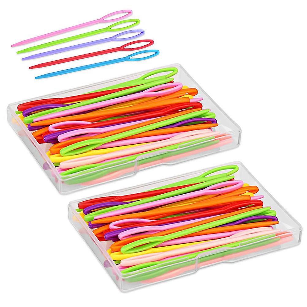 Yarn Needles Hand Sewing Needles for Home Use 2 Boxes Sewing Tools