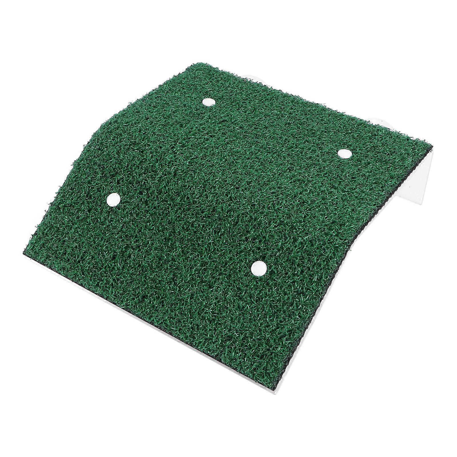 Green Turtle Drying Platform Tortoise Climbing Ladder for Aquarium 2Pcs