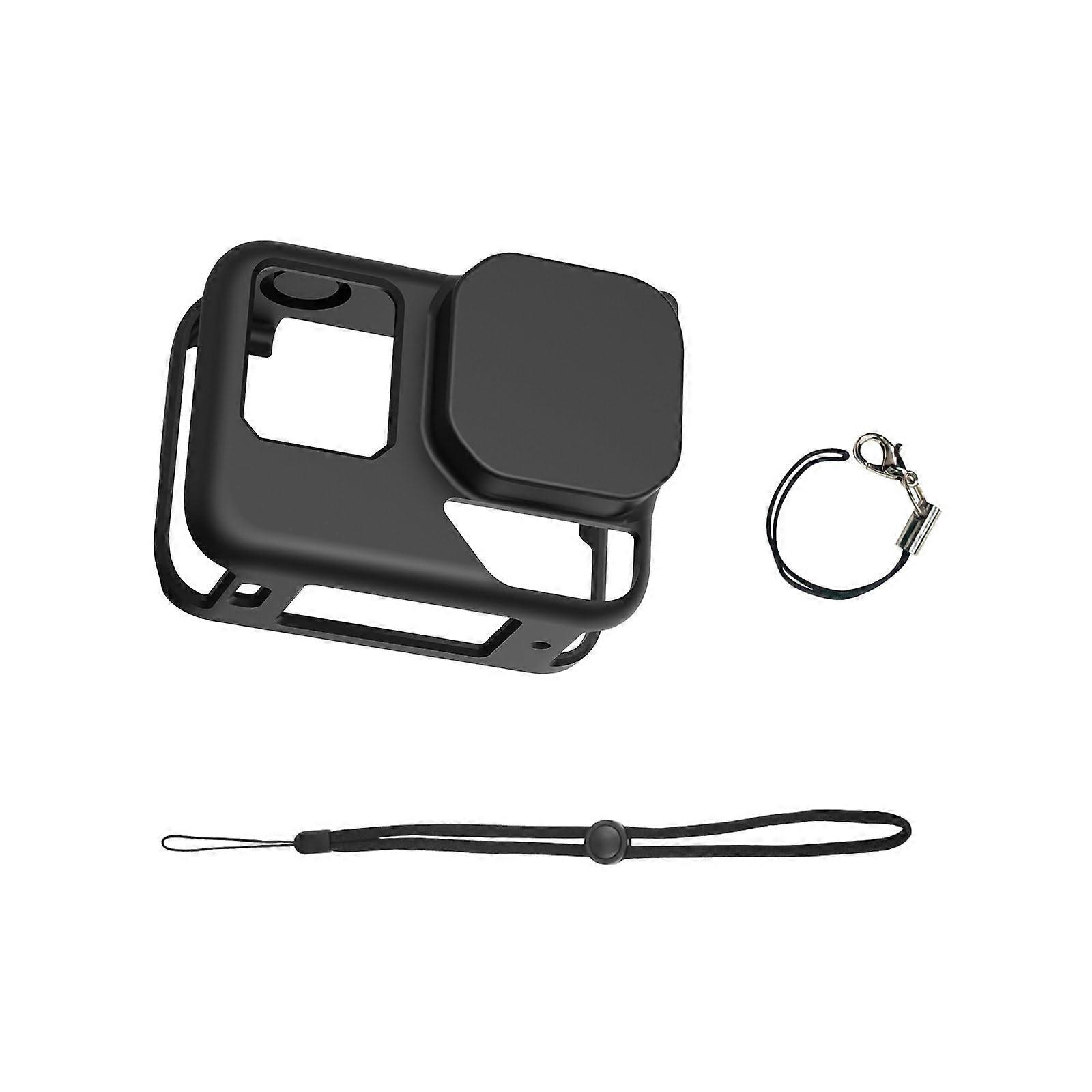 Silicone Case and Lens Protector Full Body Protection Quick Release Compatible with 360 Action Camera