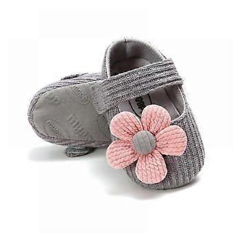 Pantufas de algodão para bebês meninos e meninas, com sola macia, quentinhas e com estampas de desenhos animados. Ideais para recém-nascidos e para o berço.