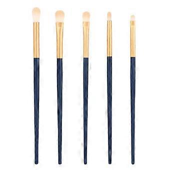 Sminkekostsett med langt skaft, foundationpudder og concealer, påføringsverktøy for øyenskygger, profesjonelt sminkekostsett for feilfri finish,
