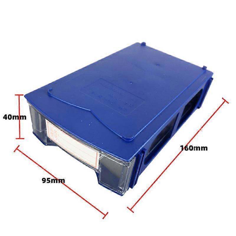 Stackable Plastic Storage Boxes Component Screws Tool Container Screws Tools Packaging Storage Bins Hardware Parts Box