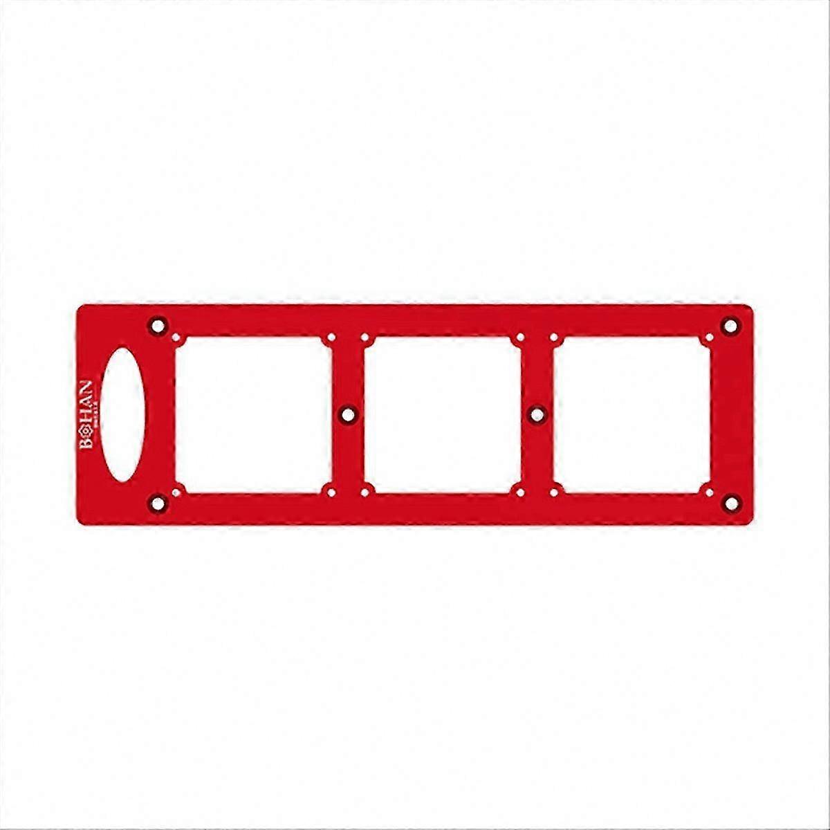 86 Box Switch Socket Template Tool with Slotted Scribing Design
