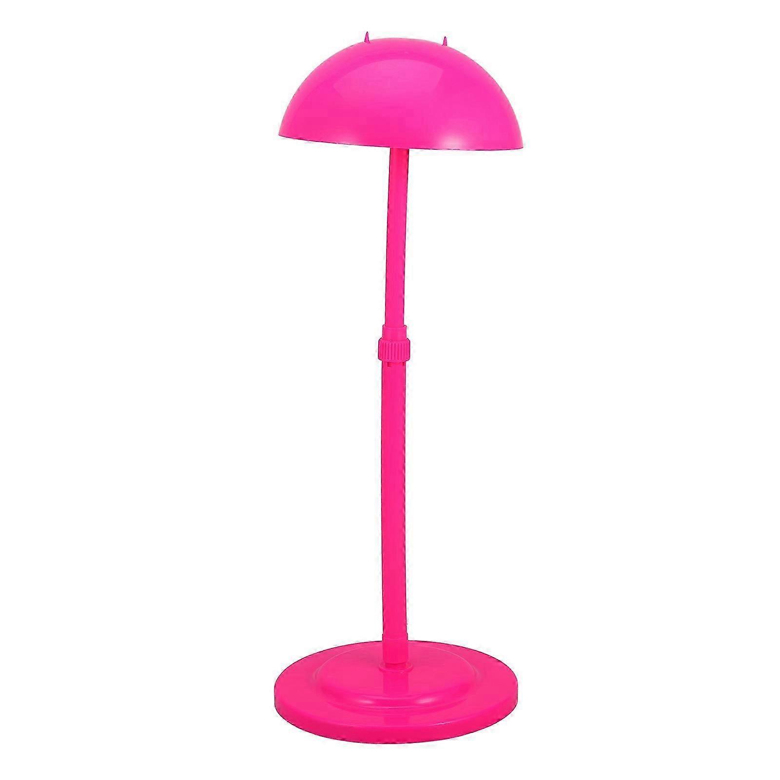 Wig Holder for Multiple Wigs Space-Saving Rosy PP Material