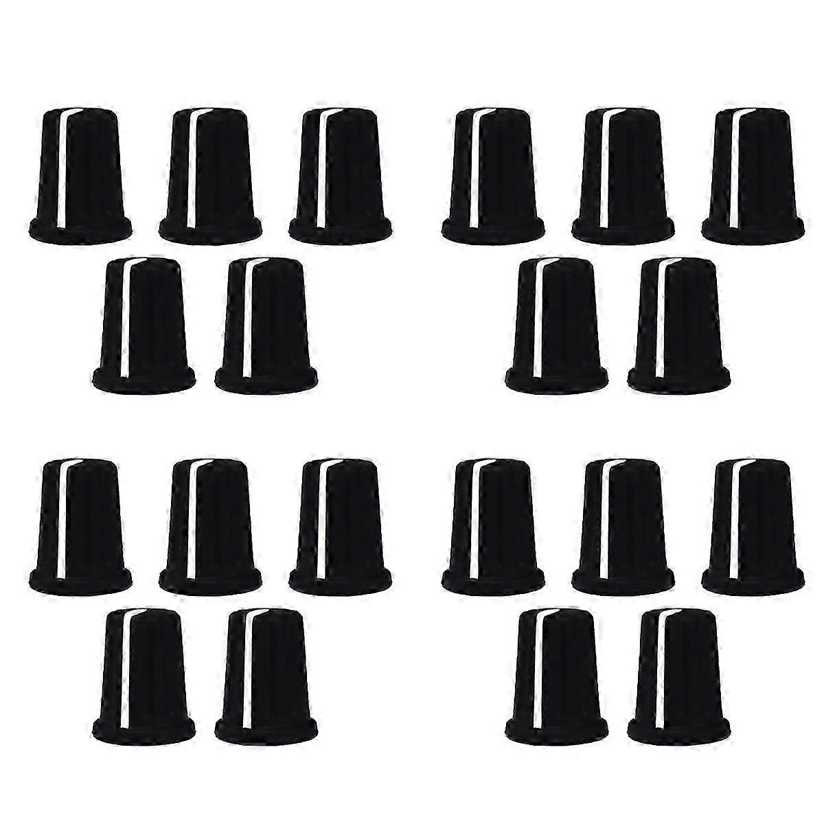 EQ Rotary Knob Replacement Equalizer Knobs Push Rod Cap, Knob Cap-F