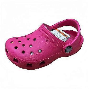 Hot Classic Star Kids Hole Shoes Non-Slip Waterproof Sandals Soft Beach Shoes_cdb3