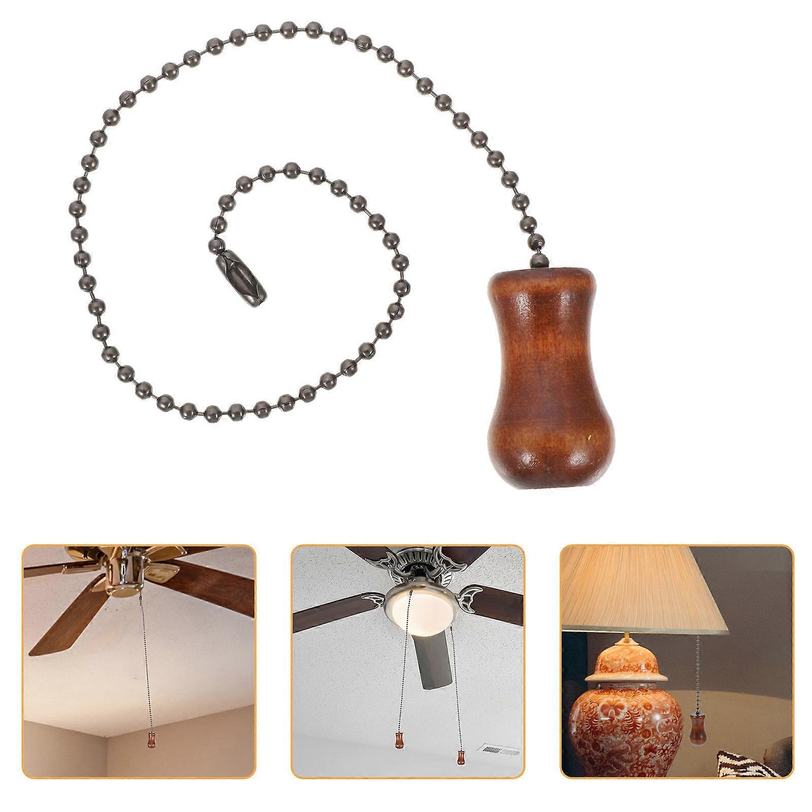 5pcs Ceiling Fan Pull Chain Fan Beaded Pull Chain Light Fixture Pulling Chain