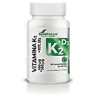 Vitamin d3 + k2 sustained release 60 tablets