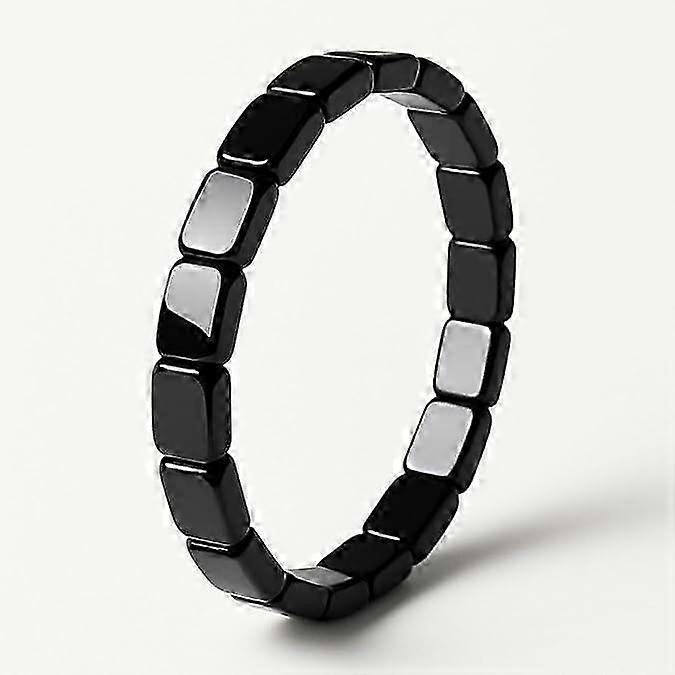 Hemys Hematite Bracelet Men,Hematite Bracelets For Men