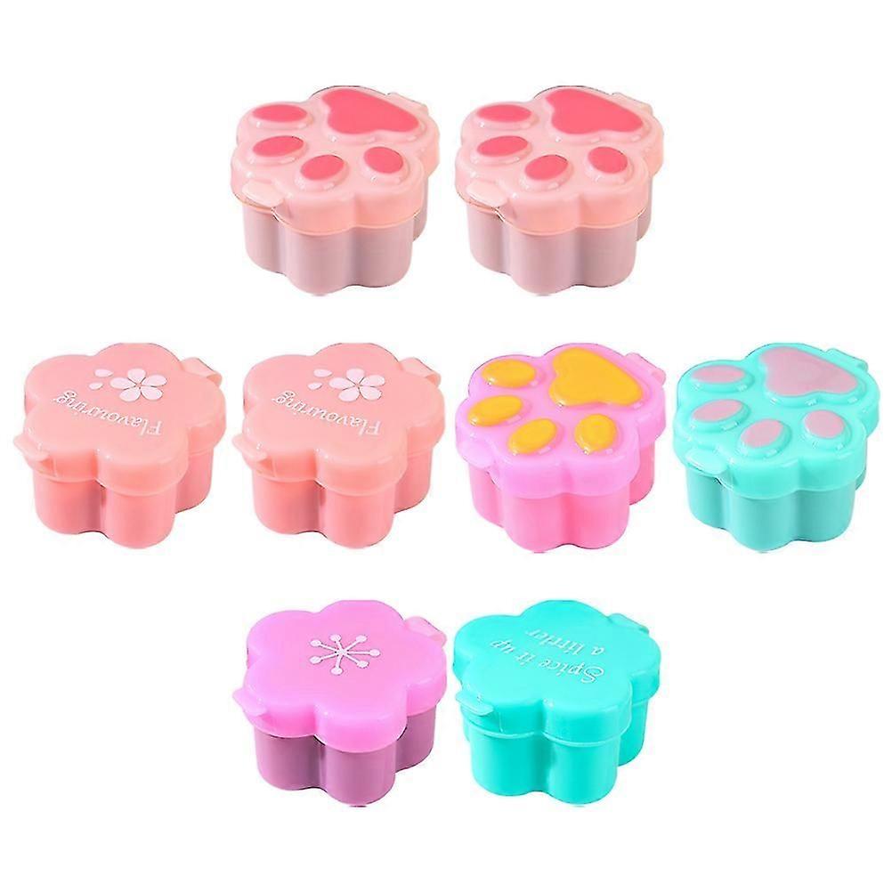 Tiny Sauce Boxes Small Condiment Containers for Storage 40Pcs Assorted Color