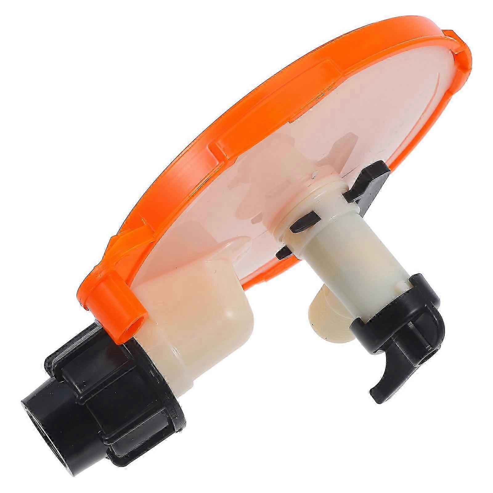 Automatic Water Level Controller for Pig Farm, Orange PP Material, Smart Precise Control, Compact Design