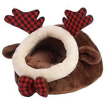 Pet Warm Hamster Nest for Sleep Winter House Flannel Bed with