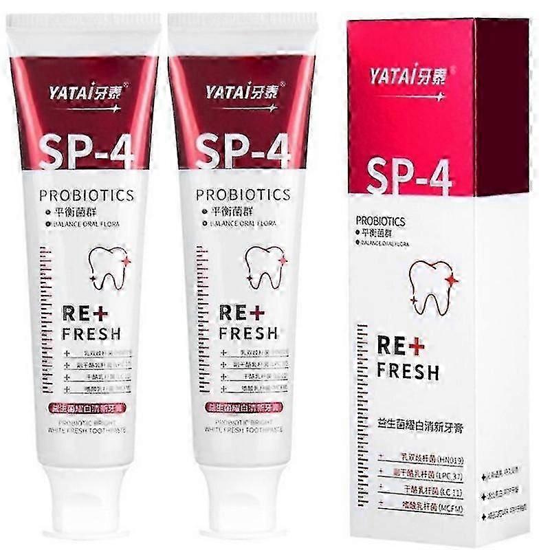 120g Sp-4 Probiotic Toothpaste Teeth Toothpaste Care Toothpaste Prevents 2pcs