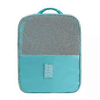 Twill Mesh Travel Shoe Storage Bag Large Capacity Breathable Portable Shoes Bag