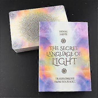 Oracle The Secret Language Of Light Tarot Oracle Card Board Deck Games Playing Cards For Party Game39pcs Ts38