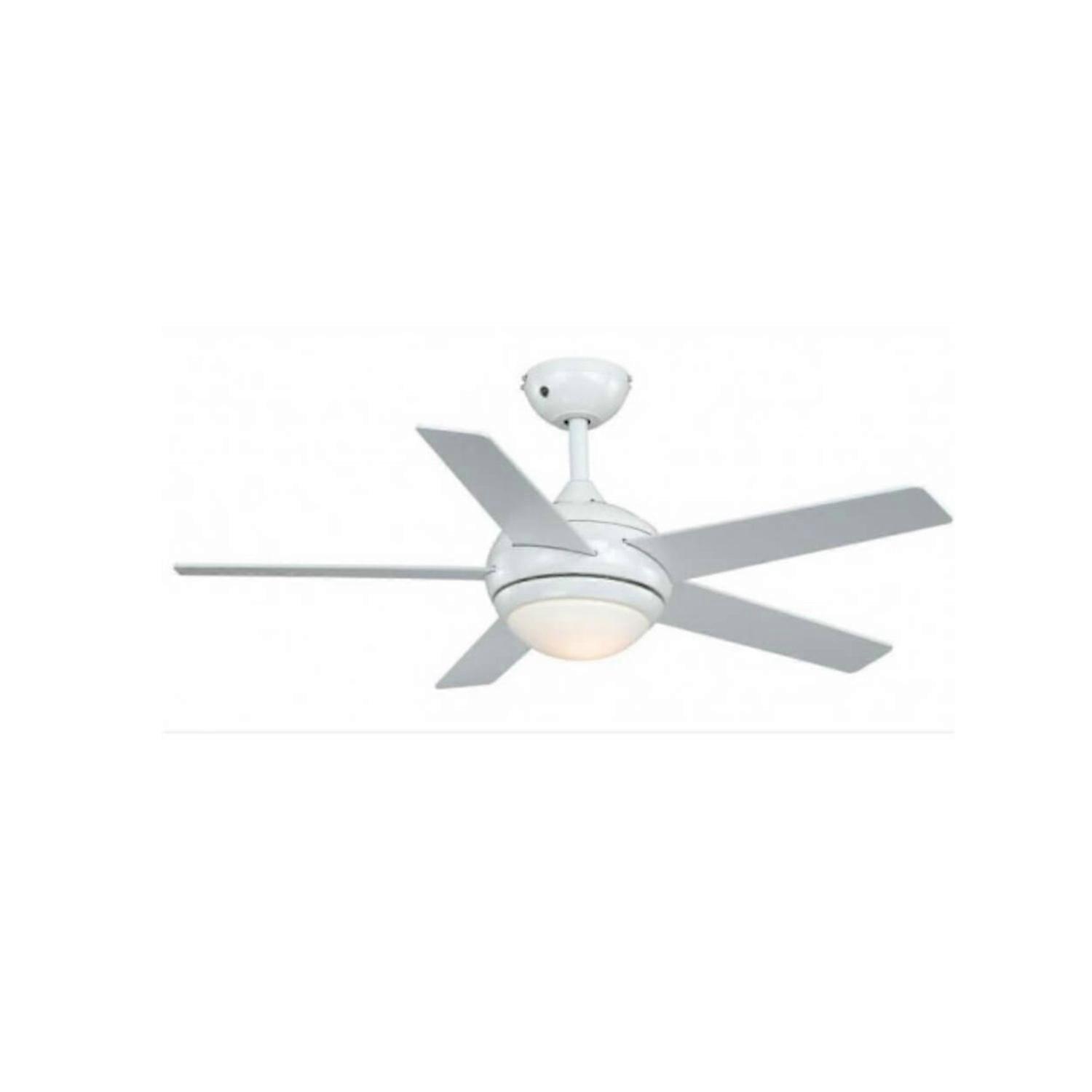 Ventilatore da soffitto Fresco Bianco 112 cm con Luce