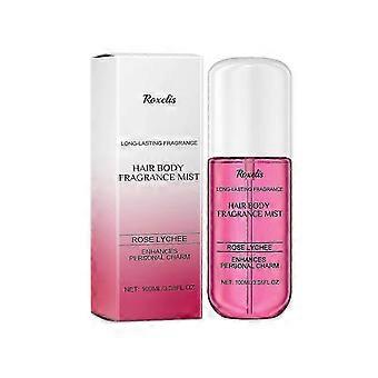 Eleganckie perfumy w sprayu Rose Lychee - Długotrwałe, świeże i przenośne 100ml dla kobiet