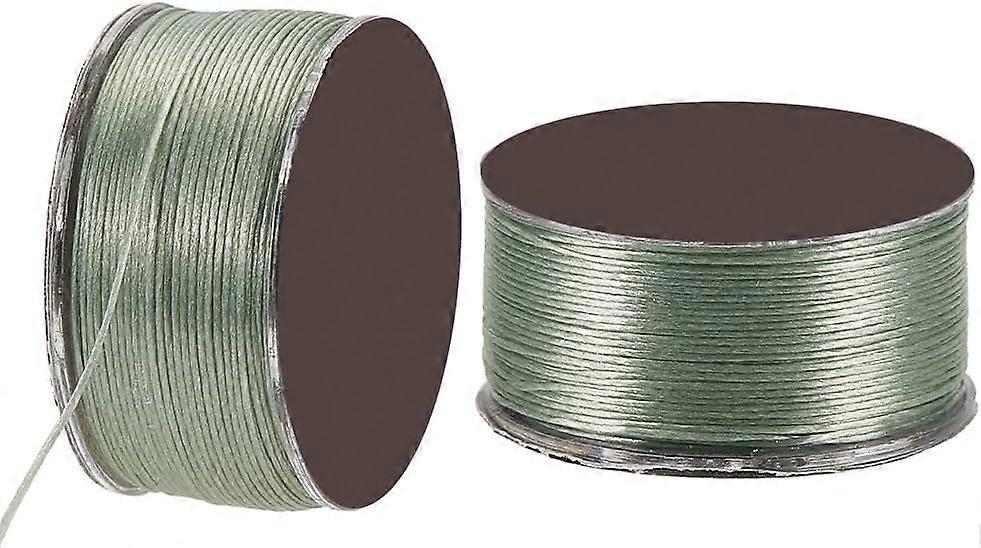 0.1mm String for Bracelet 100 Yards Beading Thread Seed Bead Thread Sewing String Nylon String for Leather Stitching Beading Jewelry Bracelets Making