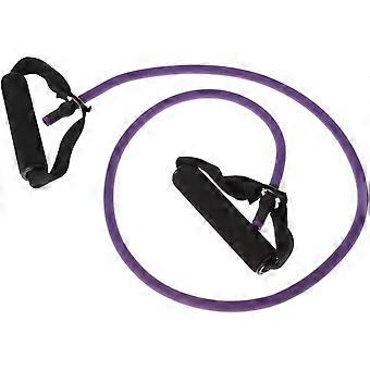 Exercise Resistance Bands with Handles, 20 Lbs Natural Latex Tube, Portable Home and Yoga Room Workout Equipment with Door Anchor