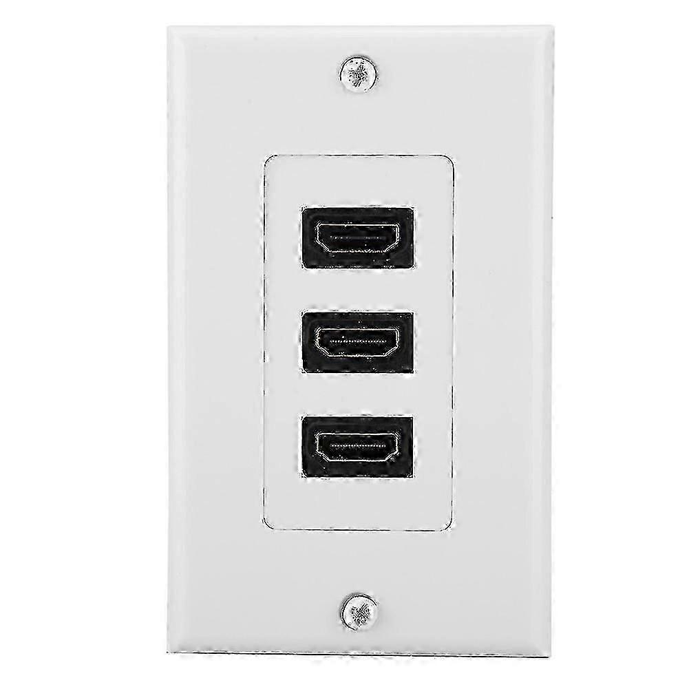 3-port HDMI USB Hub Adapter HD Video Wall Socket