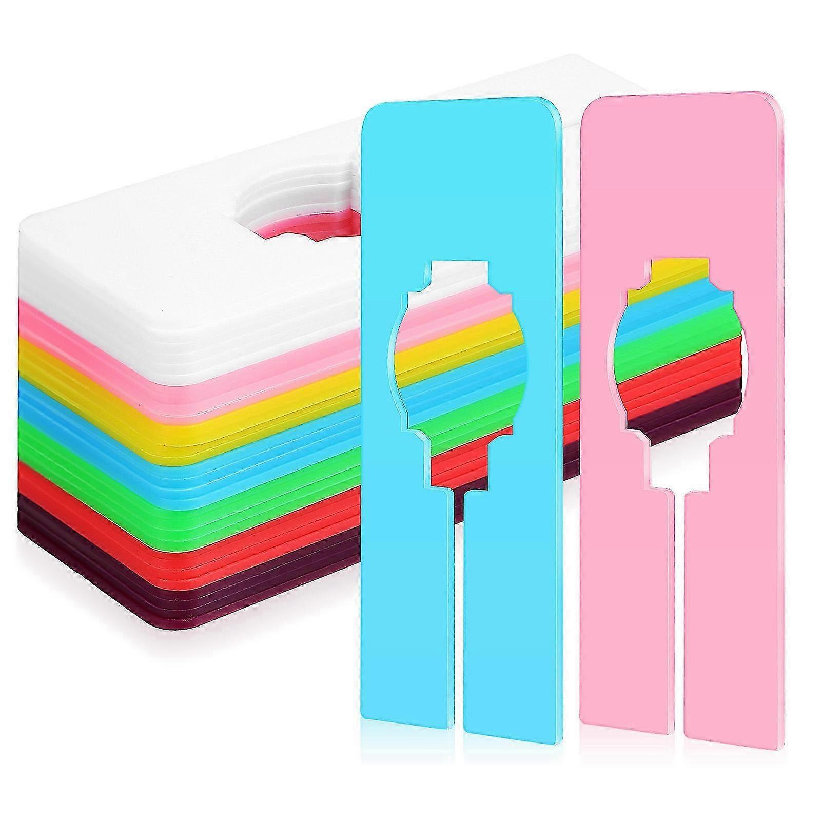 Plastic Closet Dividers Rectangular Closet Separators for Clothes 30Pcs