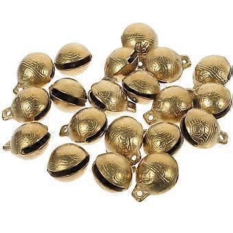 Copper Tiger Head Bells Collar for Decoration 20Pcs Festival Party Bells